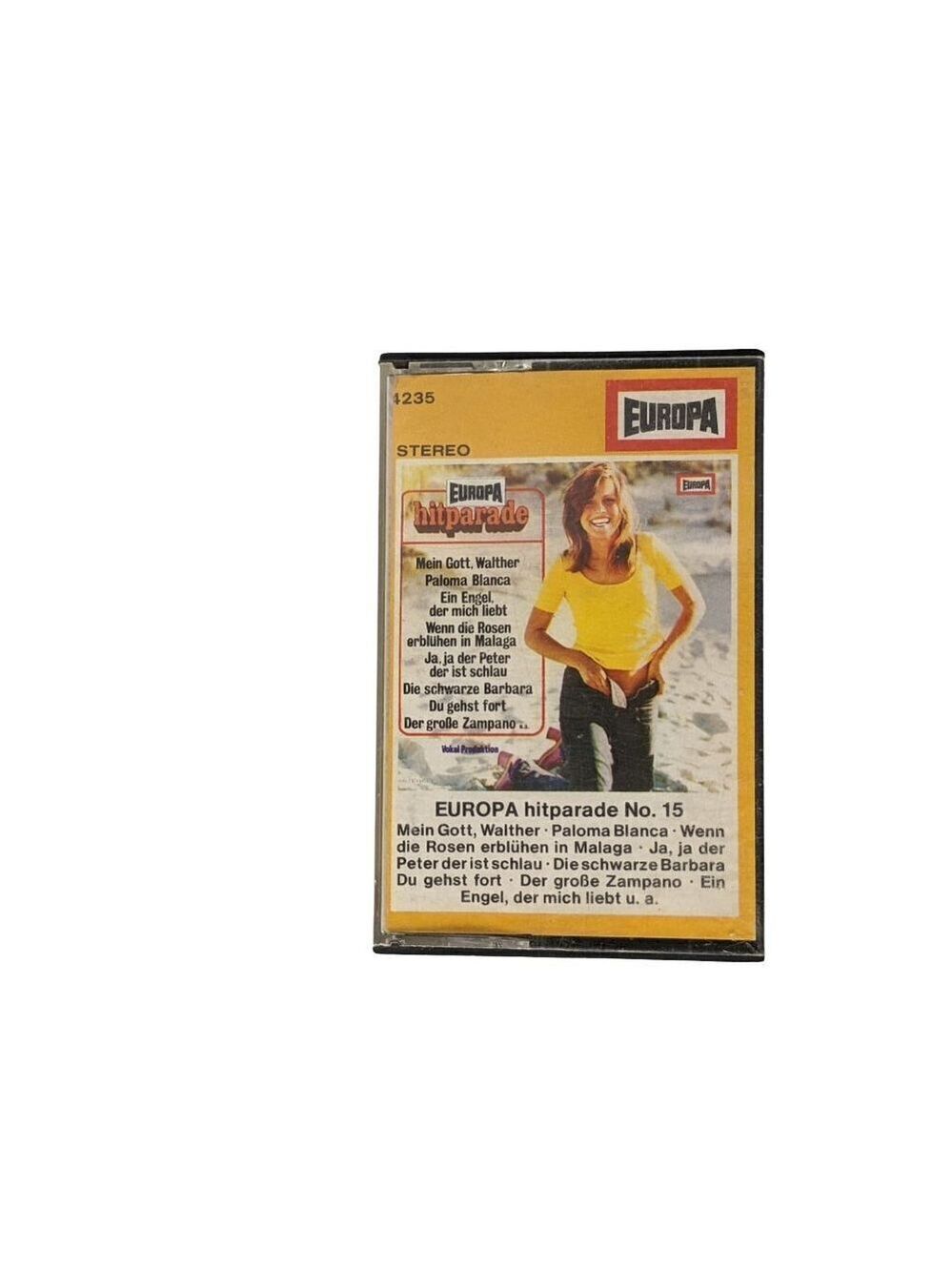 Orchester Udo Reichel Europa Hitparade Cassette Tape